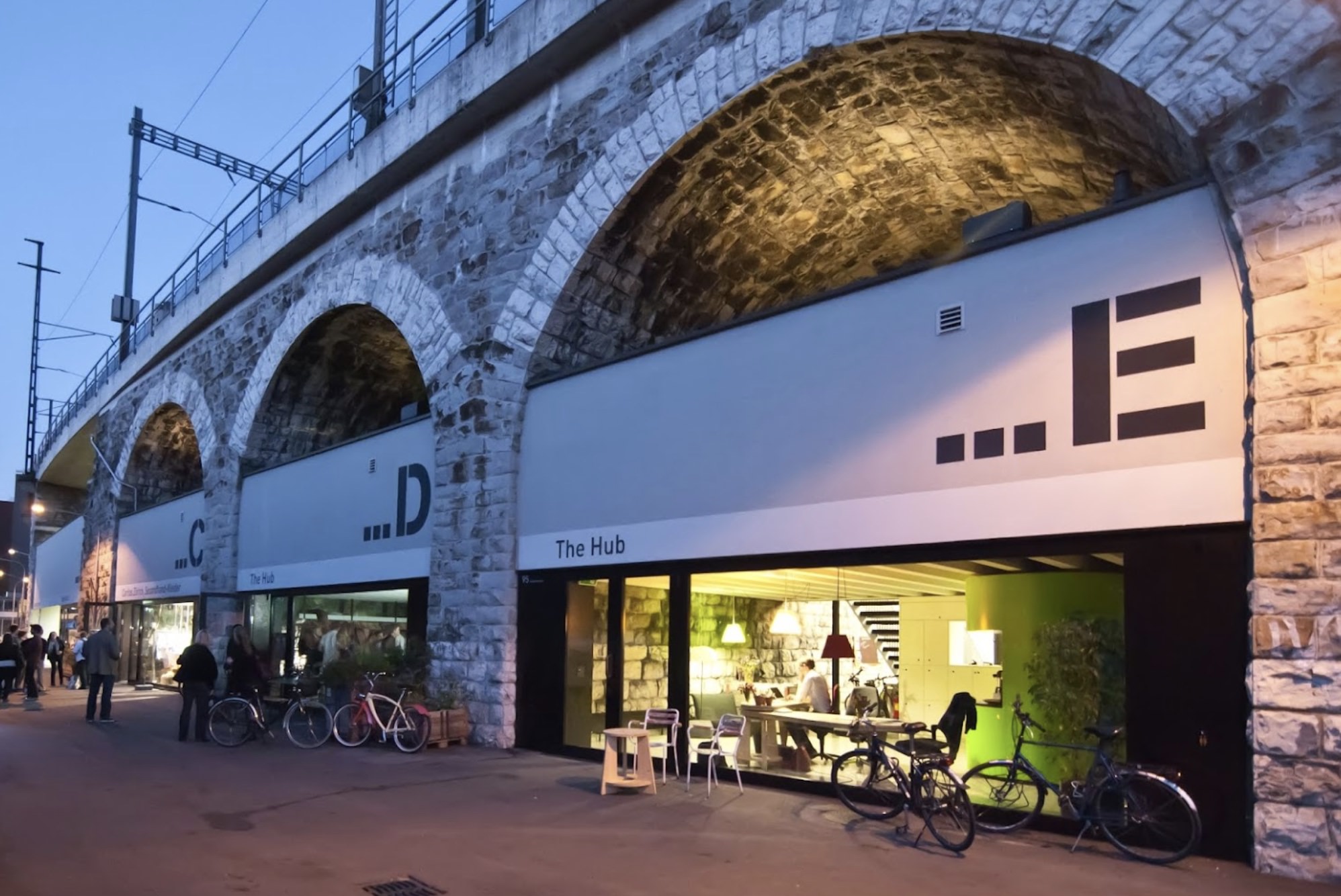 The Hub Zürich an der Viaduktstrasse